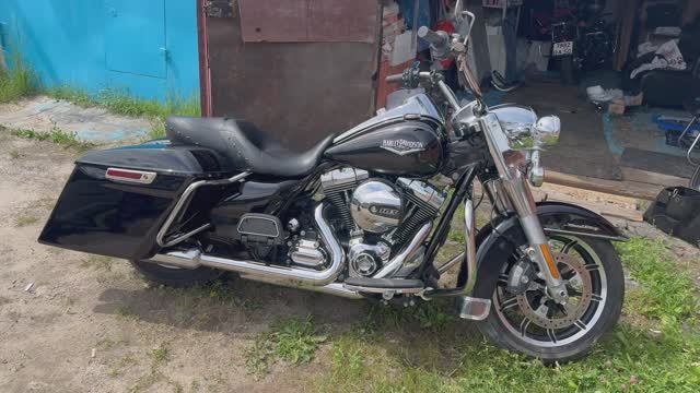 Мойка Road King установка кофр прохождение ТО