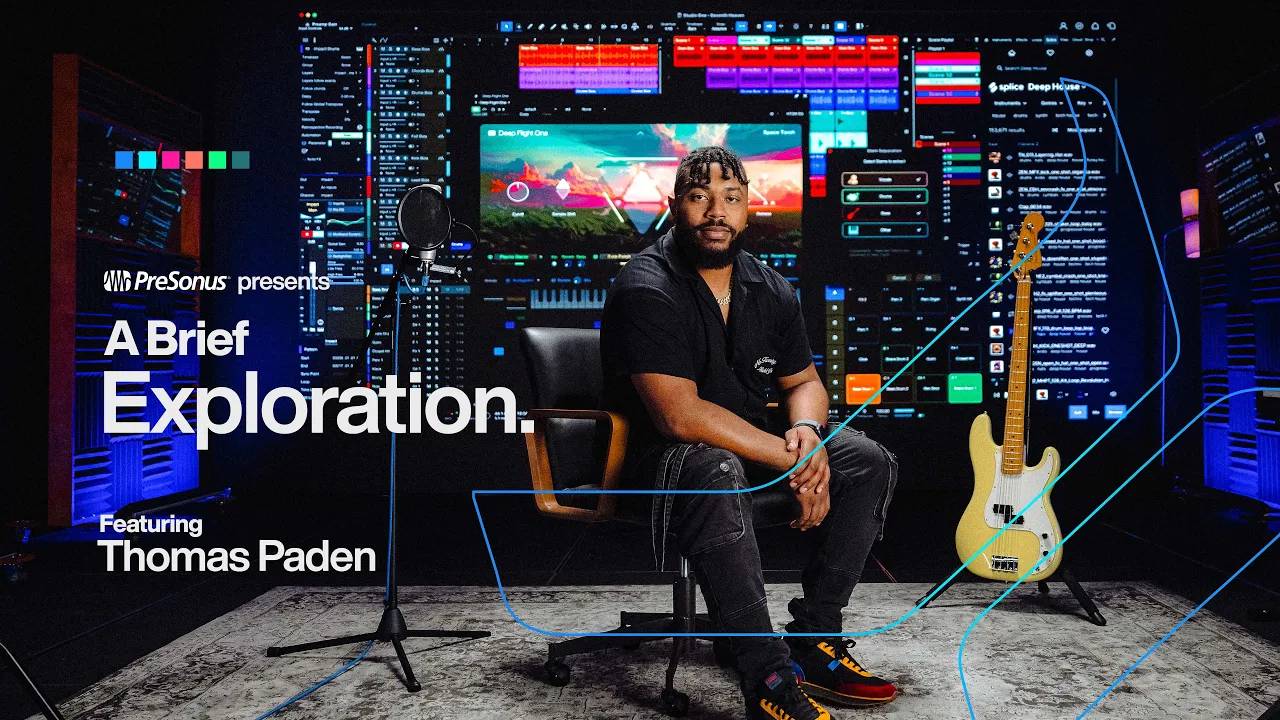 Studio One Pro 7: Brief Exploration with Thomas Paden