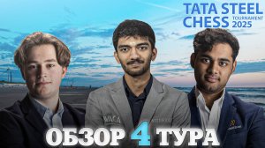 🇳🇱 Супертурнир Tata Steel Chess Masters 2025/Обзор 4 тура: Такая разная Индия