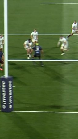 Werner Kok finishes a slick Ulster move