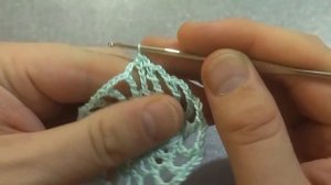 Оригинальная овальная салфетка крючком "Эклектика". Часть 1. Ряды 1-14