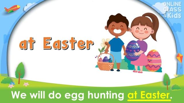 A0-A1 Prepositions of Time in, on, at. Предлоги времени in, on, at. смотреть онлайн