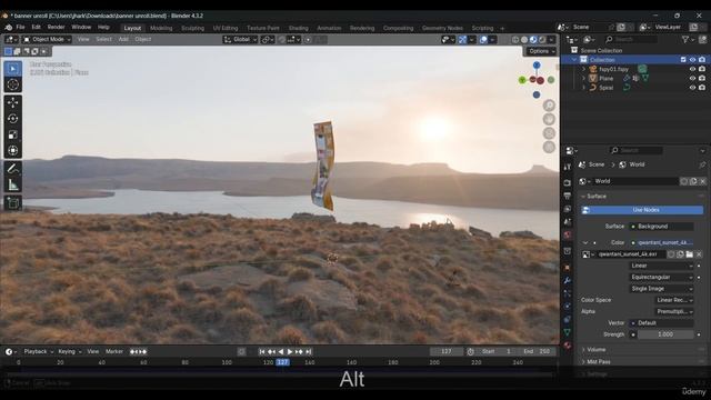 7 -Add HDRi to footage