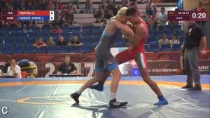 Бросок через грудь зависом