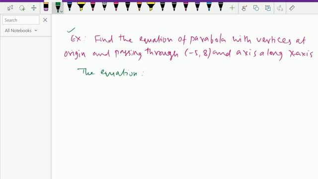 Co ordinate geometry : - ( Parabola ; Solving problems ) - 88. смотреть онлайн