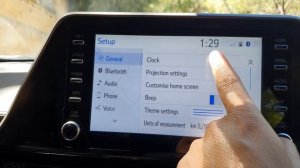 Toyota C-HR 2023: Set Clock to 12-Hour (AM/PM) or 24-Hour Time