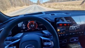 Замер разгона 4 Gac GS8 0-100