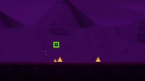 играю в ледяной Geometry dash