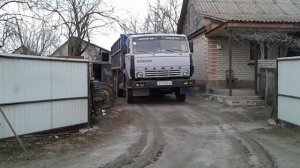 Автомобиль Колхида заработал на КАМАЗ 55102.A converted car Co02 lchis earned KAMAZ 55102