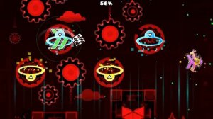 Bloodbath Mashup (At the speed of light & Crazy frog) Geometry Dash