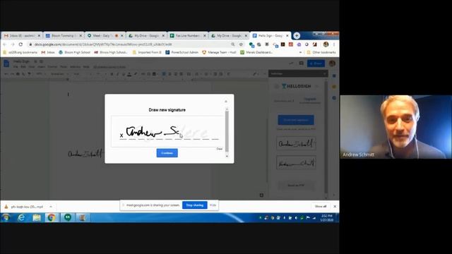 Create an Electronic Signature in Google Docs with Hello Sign смотреть онлайн