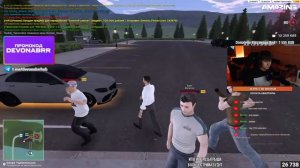 😊РАБОТАЕТ ЛУЧШИЙ ПОЖАРНЫЙ НА АМАЗИНГ РП l СТРИМ НА AMAZING ONLINE l CRMP