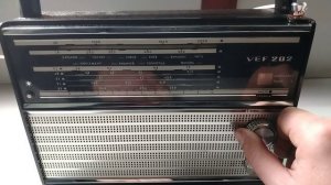 VEF - 202. Радиоприемник времён СССР. 1975 год.