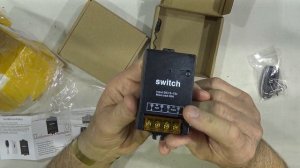 UNBOXING REMOTE SWITCH RF433 12 72V 30A