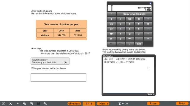 Level1 Functional Maths Calculator Paper: Online assessment. Revise your way! Learn functional Math смотреть онлайн