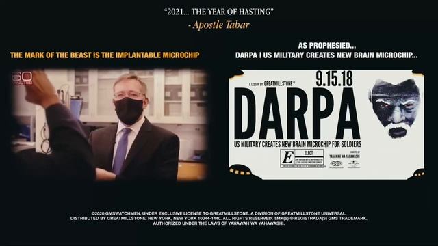 PENTAGON: Scientists Reveal a MICROCHOP that senses Covid 19 Reupload GMS WATCHMEN3