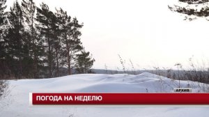 ПОГОДА НА НЕДЕЛЮ 20.01