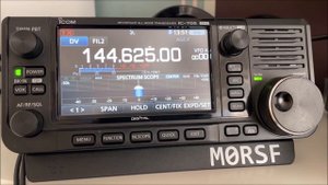 Icom IC-705 2m D-Star Simplex QSO