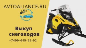 Выкуп (скупка) снегоходов в Москве и Санкт-Петербурге - Avtoaliance.ru