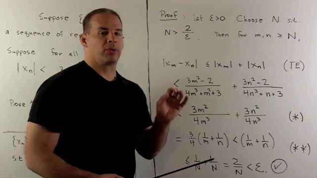 Example of Cauchy Sequence 2 смотреть онлайн