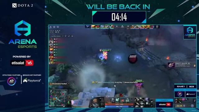 [UR] ARENA ESPORTS 2023 - Dota2 - Invitational Qualifier - Q3 | #EtisalatArena