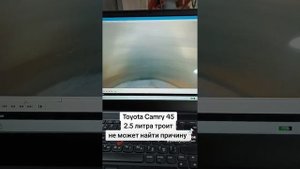 Toyota Camry 2.5 троит, владелец не может найти причину. #toyota #camry #эндоскопия