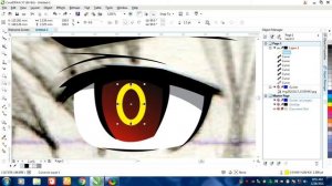 TUTORIAL membuat mata anime style