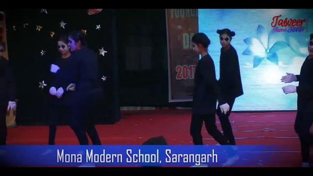 Mona Modern School Sarangarh, Malhar 2017-18, MIME SHOW on child labour