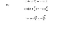Solve cos x = -sqrt(3)/2