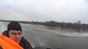 Лодка Звезда 330 Экстрим и Эвинруд 9,8 4т