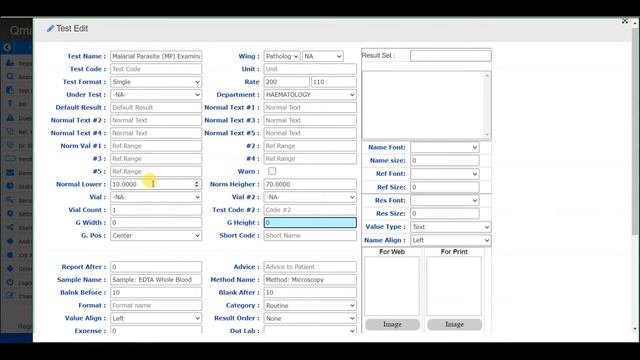 Smart Report in Lab Software
