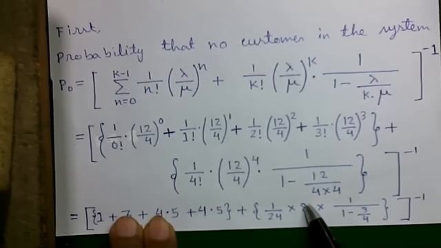 Operations Research Tutorial #31: Queuing Theory #7_Multiple Channel Problem