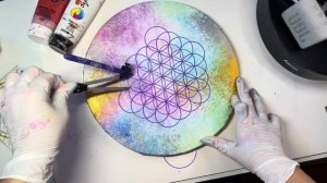 Плод жизни. Сакральная геометрия. Энергокартины. Работа с намерением через арт-терапию