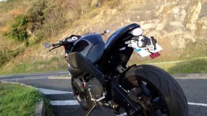 Micron exhaust on Buell xb12sx 2010