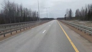 М11 Москва - Санкт-Петербург за 30 минут на машине. Платка