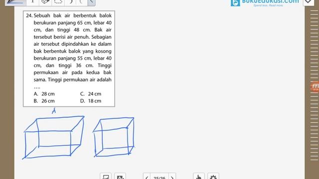 Bedah Matematika SD (Soal UN 2019) Paket 2 Part 5 смотреть онлайн