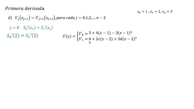 ENCONTRAR CONSTANTES TRAZADOR CÚBICO SUJETO-- EJERCICIO 3 ll SPLINE CÚBICOS -- MÉTODOS NUMÉRICOS. смотреть онлайн