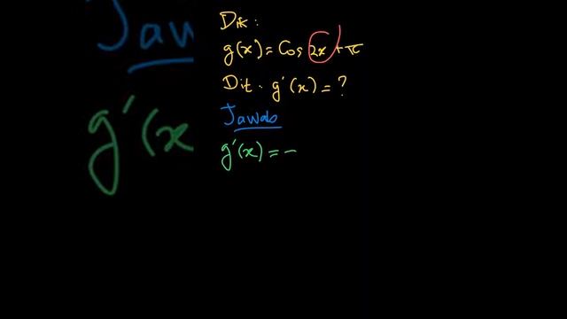 9. Turunan pertama g\left(x\right)=cos2x+\... | Matematika Untu | Kelas 12 | 2 | Matematika смотреть онлайн
