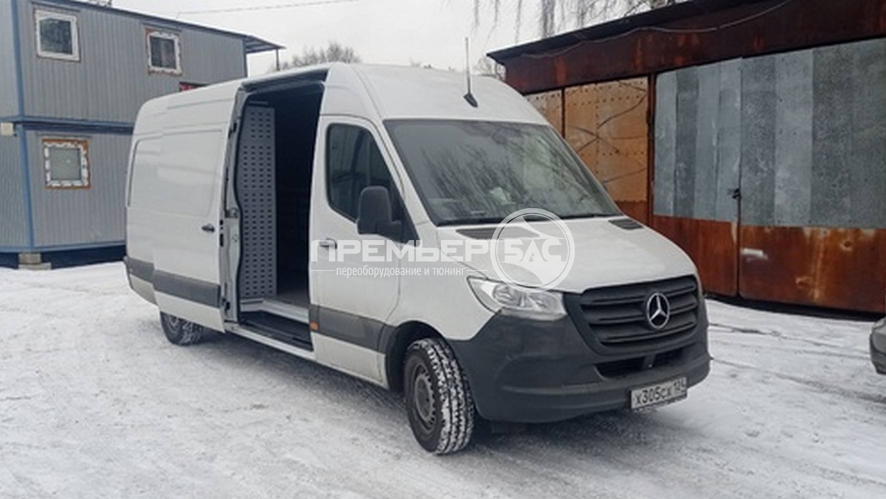 Мерседес Бенц Спринтер W 907 (L3H2 Maxi) Мобильная мастерская картинговой команды