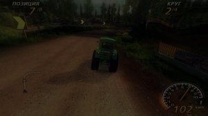 Трактор Т40 в игре в FlatOut2