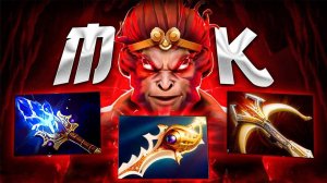 Аналитика ошибок - ТОП 1 Мonkey KING   Использует героя на 200% Dota 2