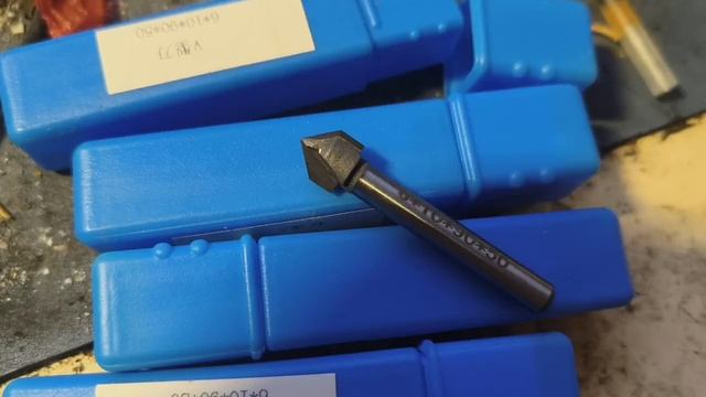 Summa V Groove Router Bit, D6/10 L50/6 V Groove 2FL 90 Degree,500-9863 смотреть онлайн