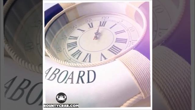 Часы спасательный круг Welcome Aboard