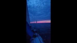 19 часовой переход через Рыбинское водохранилище на парусной яхте «Николай Чудотворец»