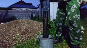 Вакумная желонка по гравию, с поршнем!!! #мастернастодел Павел #починискважину