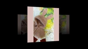 Комбинезон "Зайчик"  вязаный для собак