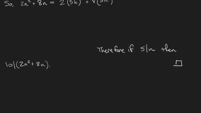 A direct proof involving divisibility смотреть онлайн