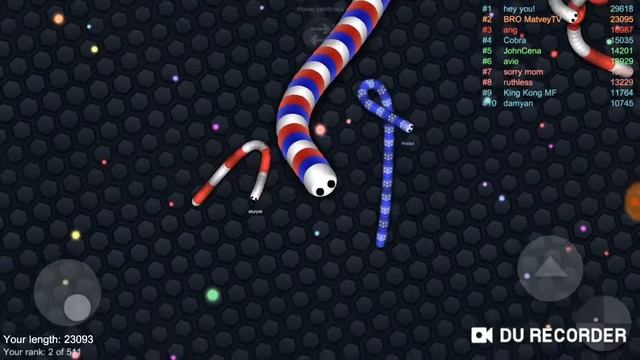 Slither.io#1-смертельный круг смотреть онлайн