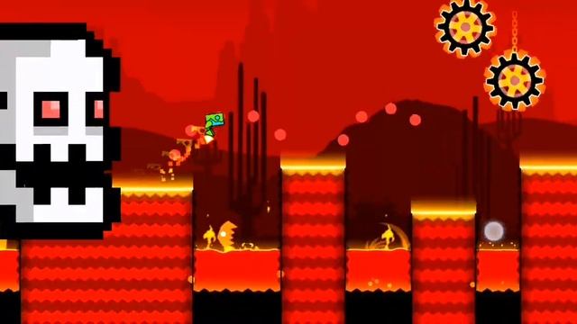 прохождение press start на 3 монеты (первый уровень в Geometry Dash SubZero) смотреть онлайн