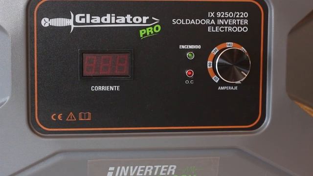 SOLDADOR INVERTER 250a IX 9250/220 - GLADIATOR - SKU: 52818 смотреть онлайн